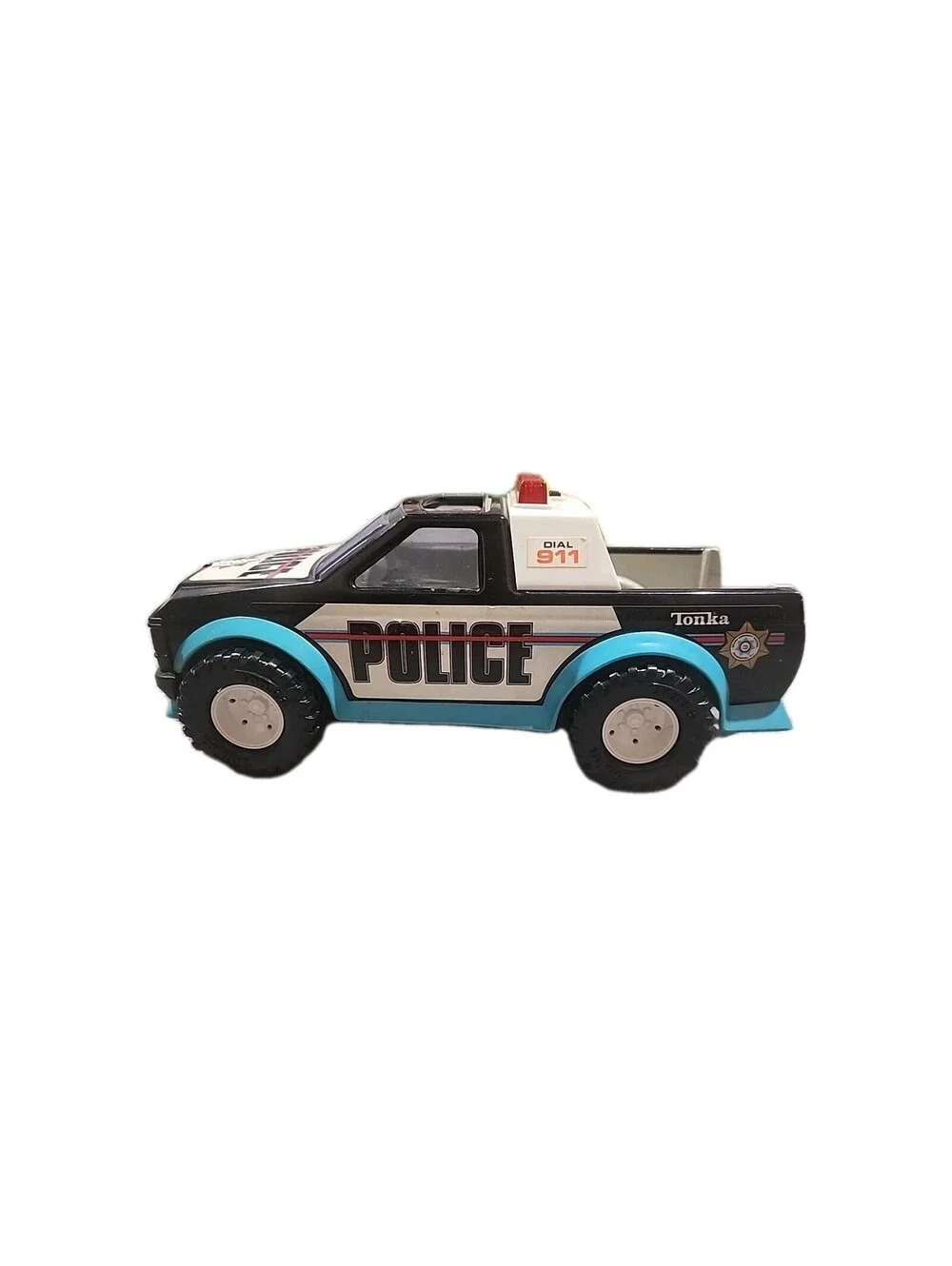 Vintage 1991 Tonka Police Truck Lights & Sounds Patrol Toy